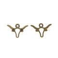 Zinc Alloy Bull Head Charm Pendant No.083953 for DIY Necklace Bracelet Jewelry Making view 5