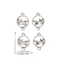Antique Silver Zinc Alloy Charm Pendant No.049226 for DIY Necklace Bracelet Jewelry Making view 1