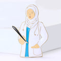 Alloy Female Doctor Brooch For Coats Sweaters And Medical Gifts view 2