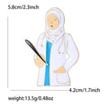 Alloy Female Doctor Brooch For Coats Sweaters And Medical Gifts view 5