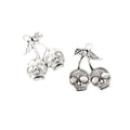 Antique Silver Zinc Alloy Skull Cherry Bomb Charm Pendant for DIY Necklace Bracelet Jewelry Making view 2
