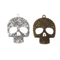 Zinc Alloy Skull Charm Pendant No.513366 for DIY Necklace Bracelet Jewelry Making view 4
