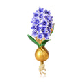 Alloy Hyacinth Flower Brooch Pin For Women's Suit And Coat view 1
