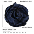 Alloy Fabric Flower Brooch Pin For Womens Suits And Coats view 6