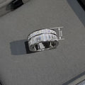 Classic Minimalist CZ Wax Setting Ring For Women, Stylish Commuter Fashion Finger Jewelry view 4