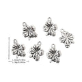 Antique Silver Zinc Alloy Four Leaf Clover Charm Pendant for DIY Necklace Bracelet Jewelry Making view 1