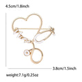 Alloy Enamel Stethoscope Brooch Pin For Medical Theme Clothing Decoration view 5