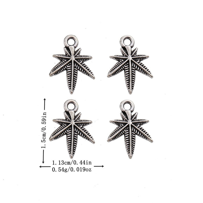 Antique Silver Zinc Alloy Charm Pendant No.736605 for DIY Necklace Bracelet Jewelry Making