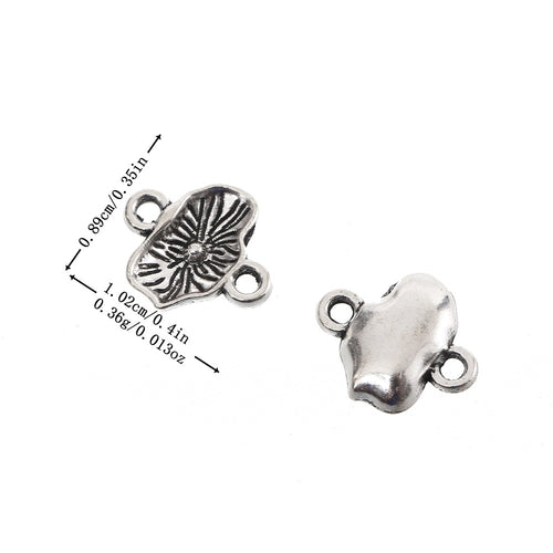 Antique Silver Zinc Alloy Charm Pendant No.736681 for DIY Necklace Bracelet Jewelry Making