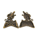 Zinc Alloy Charm Pendant No.152370 for DIY Necklace Bracelet Jewelry Making view 3