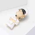 Alloy Chef Figure Brooch Pin For Collar Suit Decoration view 2