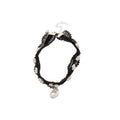 Light Luxury Lace Mesh Cross Faux Pearl Choker Necklace For Women Trendy Collarbone Chain view 5