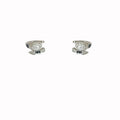 Copper Zircon Snake Clip-on Earrings, No Piercing Minimalist Light Luxury Animal Design view 5