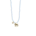 Light Luxury Faux Pearl Zircon Horse Pendant Necklace For Women Zodiac Clavicle Chain view 5