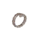 Light Luxury Copper Zircon Snake Open Ring For Women, Unique Animal Index Finger Jewelry view 5