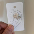 Korean Style Copper Zircon Star Clip-on Earrings, Light Luxury Sweet Cool Cartilage Ear Cuffs view 4