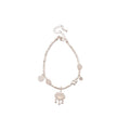 New Chinese Style Copper Oval Peace Lock Bangle Minimalist Geometric Light Luxury Bracelet view 5