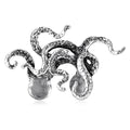 Alloy Pearl Rhinestone Octopus Brooch Pin For Creative Clothing Accessories view 2