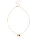 Light Luxury Copper Zircon Puppy Heart Pendant Clavicle Necklace For Women view 5