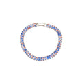 Light Luxury Geometric Square Zirconia Artificial Crystal Bangle For Women Fashion Jewelry view 5