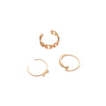Korean Style Copper Zircon Bowknot Open Ring, Minimalist Luxury Everyday Fashion Jewelry for Women view 5