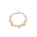 French Light Luxury Irregular Beaded Faux Pearl Geometric Collarbone Necklace For Women view 5