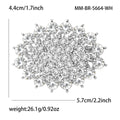 Alloy Rhinestone Bride Badge Brooch For Luxury Women's Apparel view 6