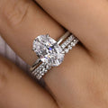 Simple Geometric Circle Stack Ring Set For Women, Elegant Wedding Evening Party Jewelry view 2