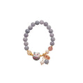 Elegant Lucky Cat Faux Crystal Bangle Bracelet With Light Luxury OL Style view 5