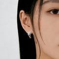 Fashion Versatile Music Note Women's Earrings, Creative Minimalist Cute Ear Cuff Jewelry view 3
