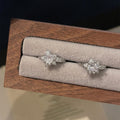 Copper Zircon Star Ear Cuff Earrings Minimalist Light Luxury Fashion Jewelry view 3