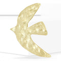 Smooth Alloy Peace Dove Brooch Pin For Unisex Lapel Decoration view 2