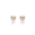 Light Luxury Wine Red Cherry Round Ball Enamel Pearl Bead Studs For Elegant Women's Fashion Earrings view 5