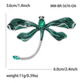 Alloy Dragonfly Brooch Pin Creative Clothing Fastener For Women view 5