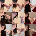 2026 New Year Red Horse Zodiac Stud Earrings For Women Festive Holiday Jewelry view 1