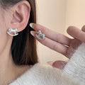 2026 New Year Red Horse Zodiac Stud Earrings For Women Festive Holiday Jewelry view 3