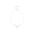 Light Luxury Copper Zircon Round Flower Pendant Necklace For Women view 5