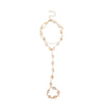 Light Luxury Oval Resin Tassel Necklace Bracelet Jewelry Set, Fashion Niche Accessory view 5