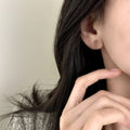18K Gold Plated Copper Zircon Horse Drop Earrings For Women Light Luxury Animal Jewelry view 2
