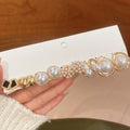 Old Money Style Faux Pearl Round Flower Stud Earrings Jewelry Set With Silver Pins view 3