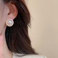 Light Luxury Faux Pearl Geometric Square Heart Stud Earrings Jewelry Set For Women view 4
