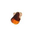 European Style Oval Resin Open Ring For Women, Geometric Fashion Statement Index Finger Jewelry view 5