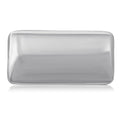 Smooth Alloy Liquid Rectangle Brooch Pin For Fashion Apparel view 2