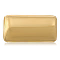 Smooth Alloy Liquid Rectangle Brooch Pin For Fashion Apparel view 1