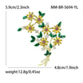Alloy Enamel Daisy Brooch Pin For Dresses And Cardigans view 5