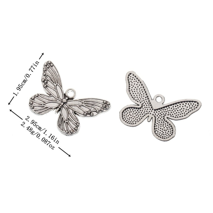 Antique Silver Zinc Alloy Charm Pendant No.904460 for DIY Necklace Bracelet Jewelry Making