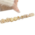 Light Luxury Floral Faux Pearl Jewelry Set With Rhinestone Enamel Stud Earrings For Women view 5