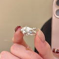 Enamel Horse Open Ring For Women view 2