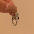 Gold Plated Zircon Horseshoe Buckle Ring For Women view 4