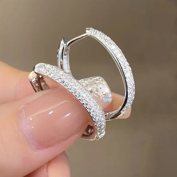 Trendy Slim U Shape Ear Cuff For Women Fashion Minimalist European Style Jewelry Earrings